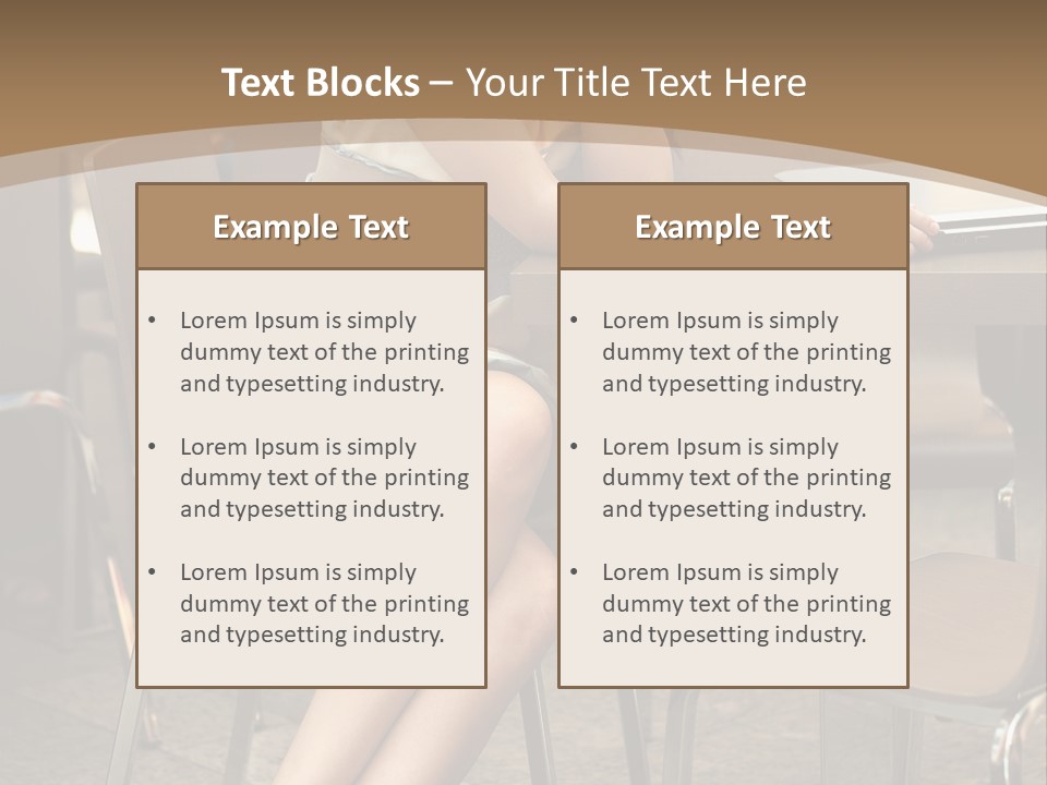 Glamour Y Human PowerPoint Template
