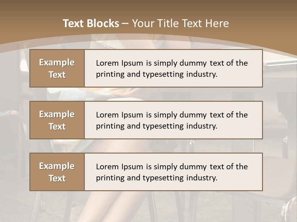 Glamour Y Human PowerPoint Template