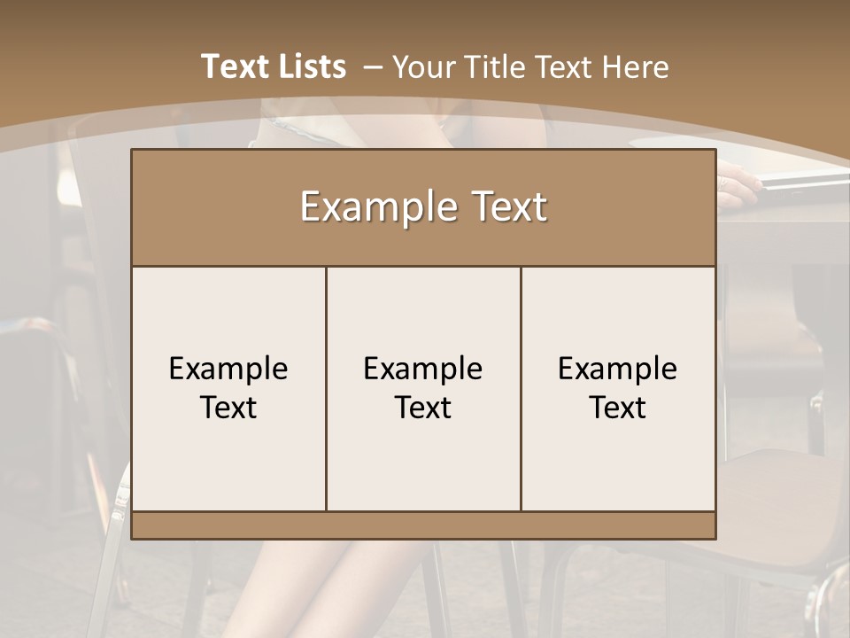 Glamour Y Human PowerPoint Template