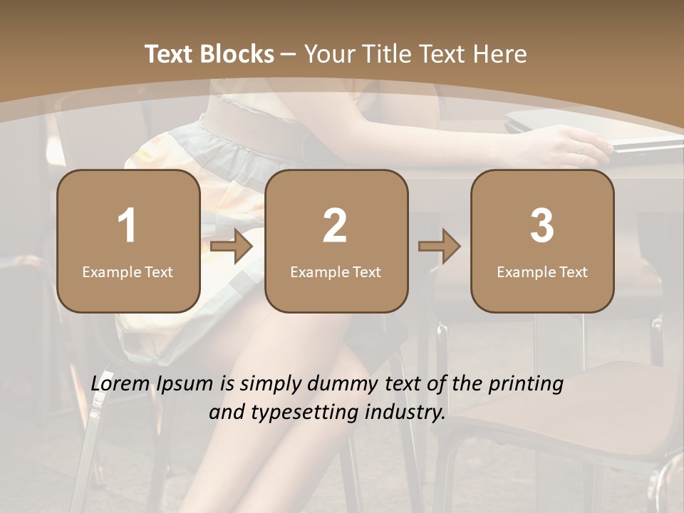 Glamour Y Human PowerPoint Template