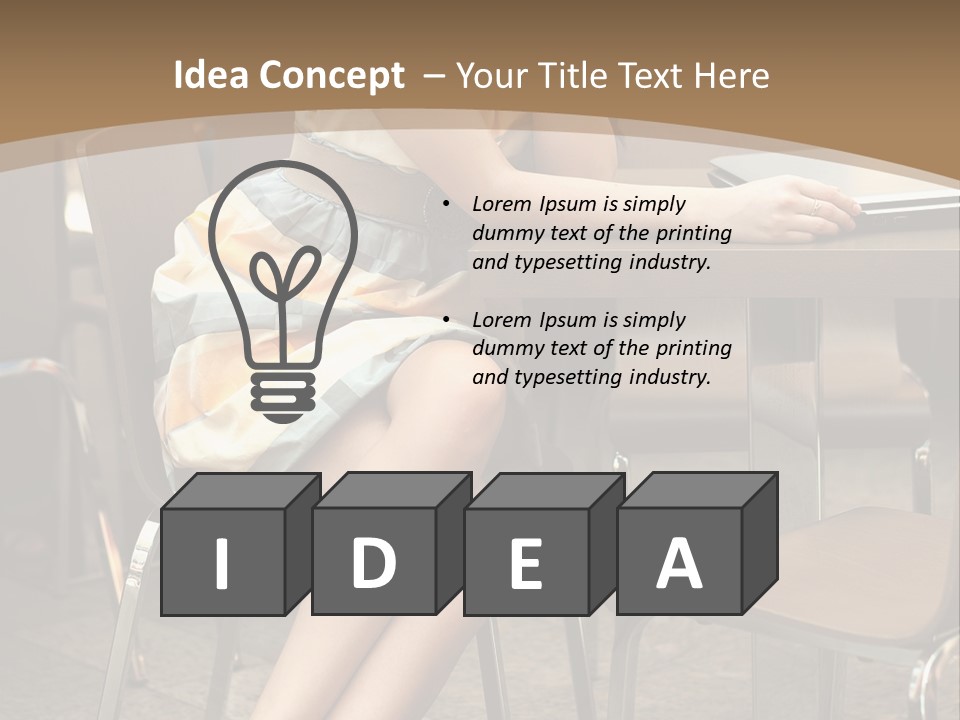 Glamour Y Human PowerPoint Template