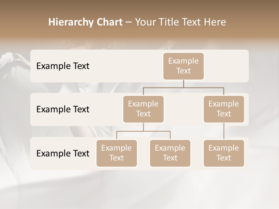 Sitting Windblown Seated PowerPoint Template