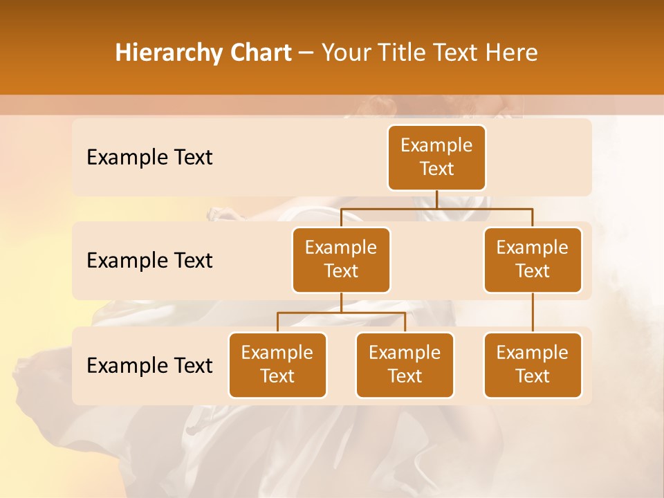 Spring Glamour Windblown PowerPoint Template