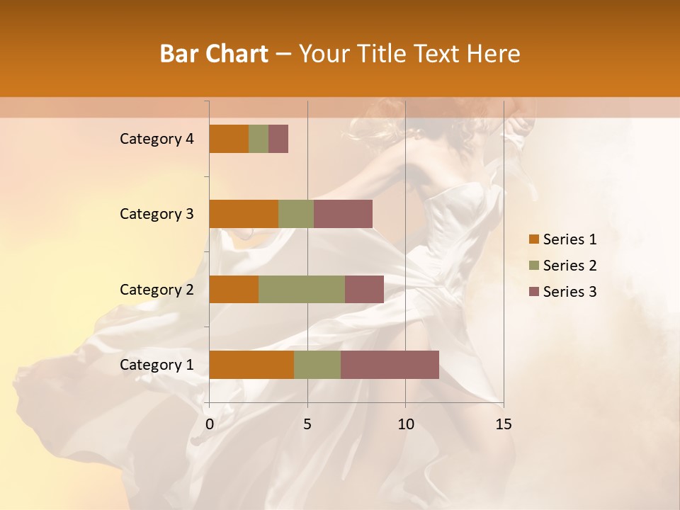 Spring Glamour Windblown PowerPoint Template