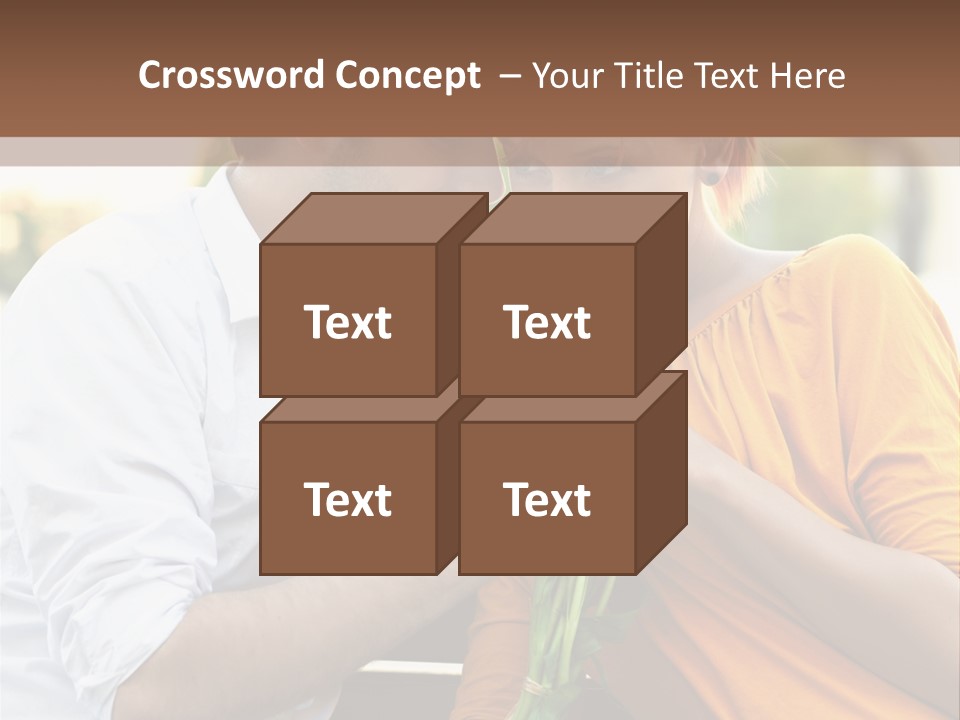 Care Real Girlfriend PowerPoint Template