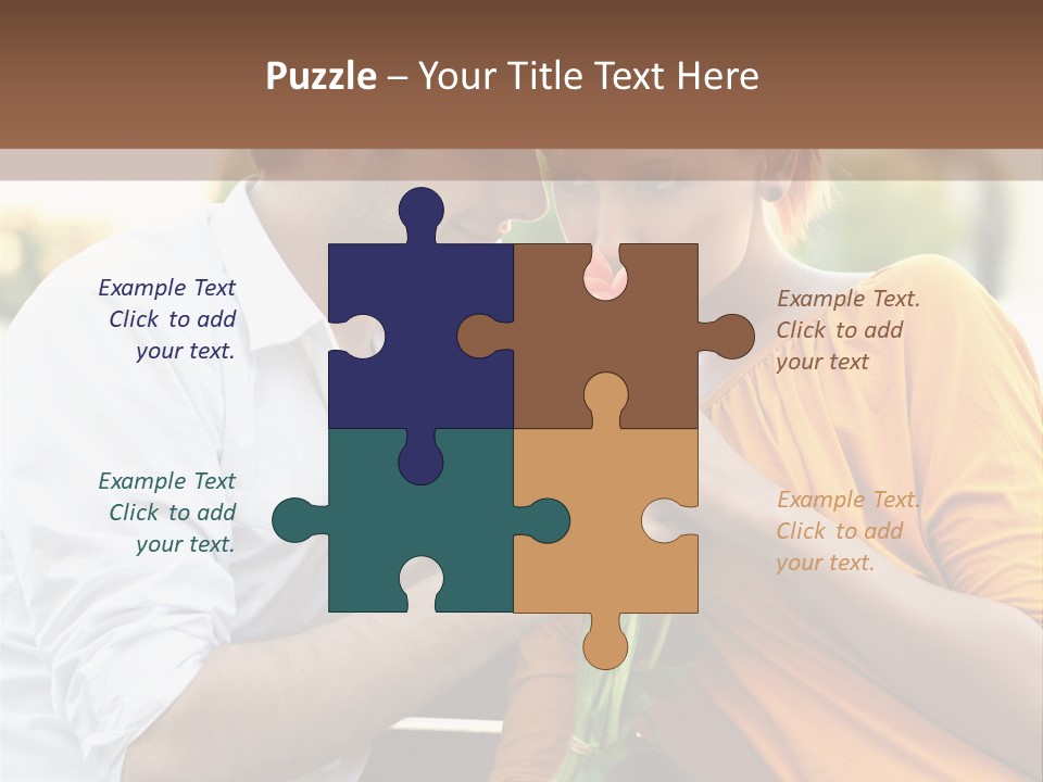 Care Real Girlfriend PowerPoint Template