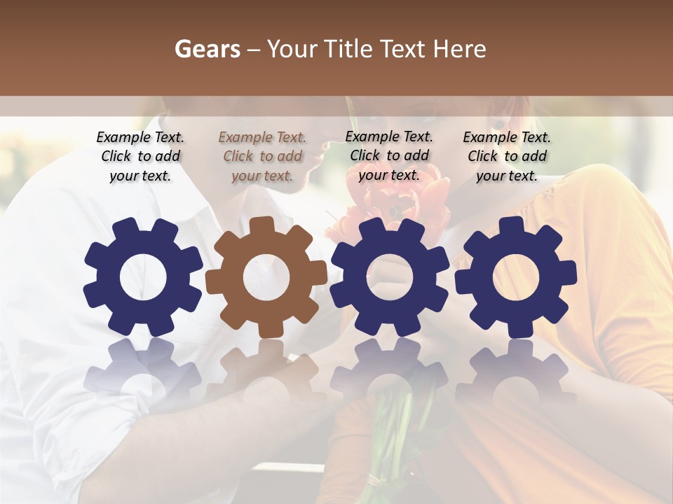 Care Real Girlfriend PowerPoint Template