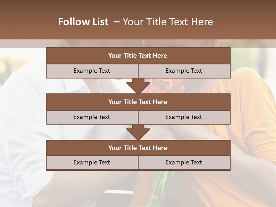 Care Real Girlfriend PowerPoint Template