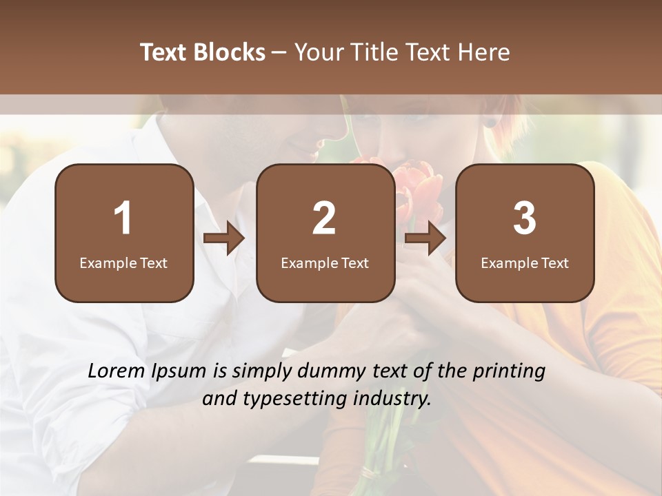 Care Real Girlfriend PowerPoint Template