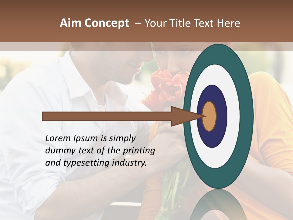 Care Real Girlfriend PowerPoint Template