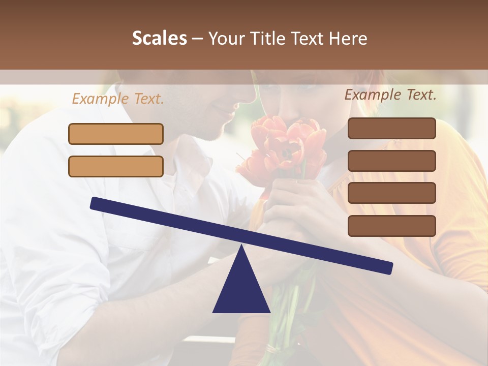 Care Real Girlfriend PowerPoint Template