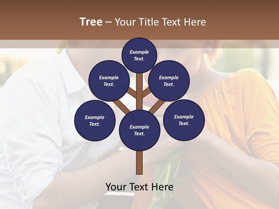 Care Real Girlfriend PowerPoint Template