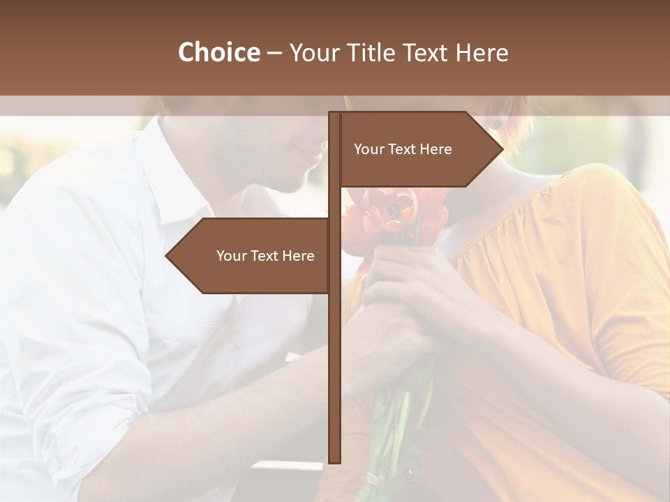 Care Real Girlfriend PowerPoint Template