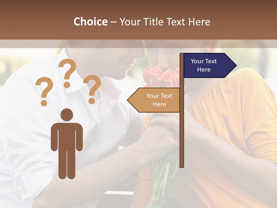 Care Real Girlfriend PowerPoint Template