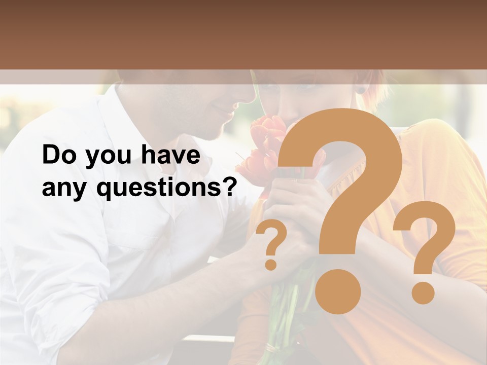 Care Real Girlfriend PowerPoint Template