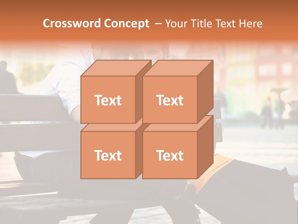 White Girlfriend Dating PowerPoint Template