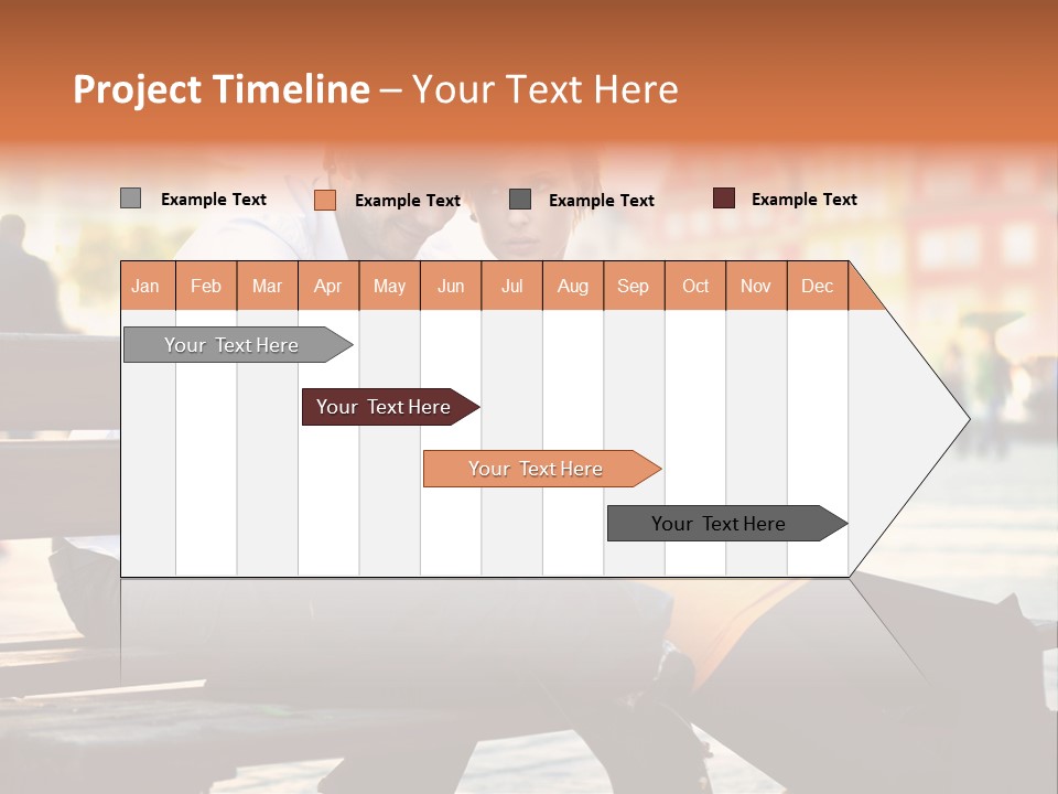 White Girlfriend Dating PowerPoint Template