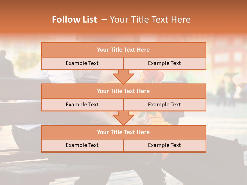 White Girlfriend Dating PowerPoint Template