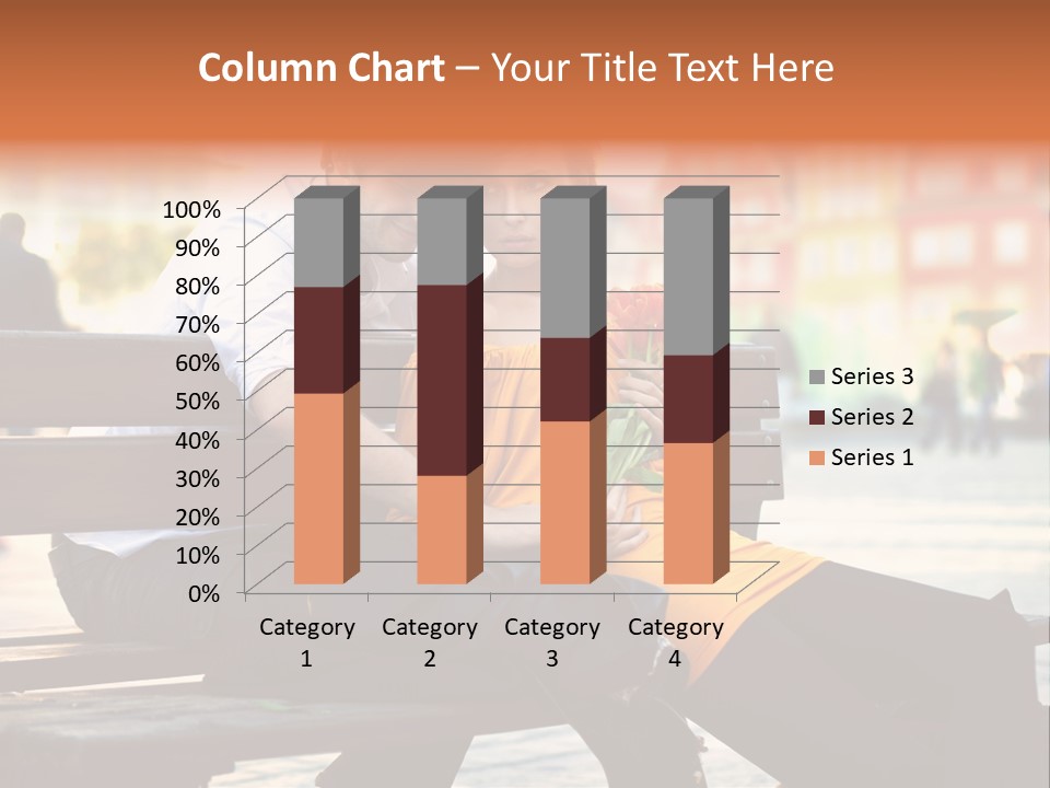 White Girlfriend Dating PowerPoint Template
