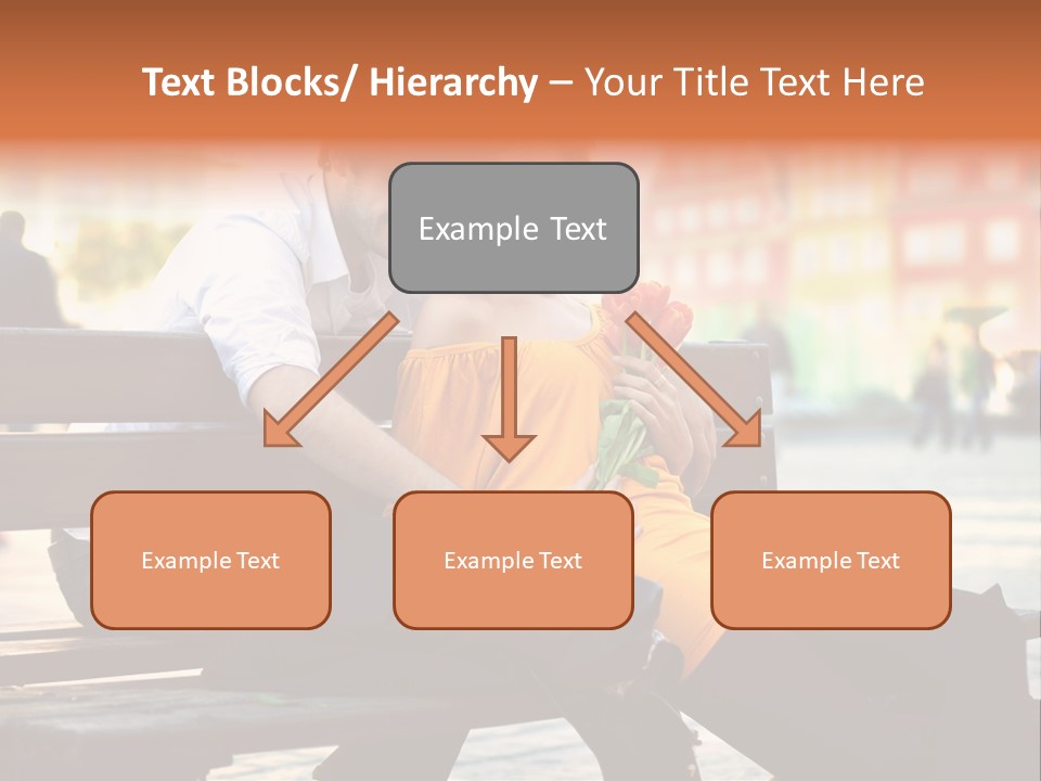 White Girlfriend Dating PowerPoint Template