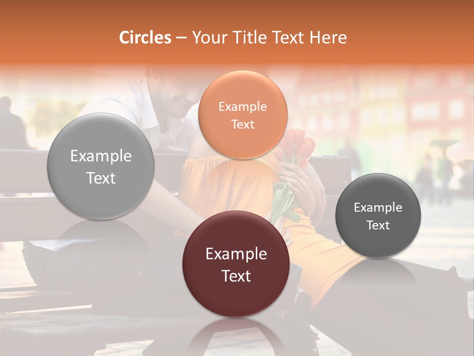 White Girlfriend Dating PowerPoint Template