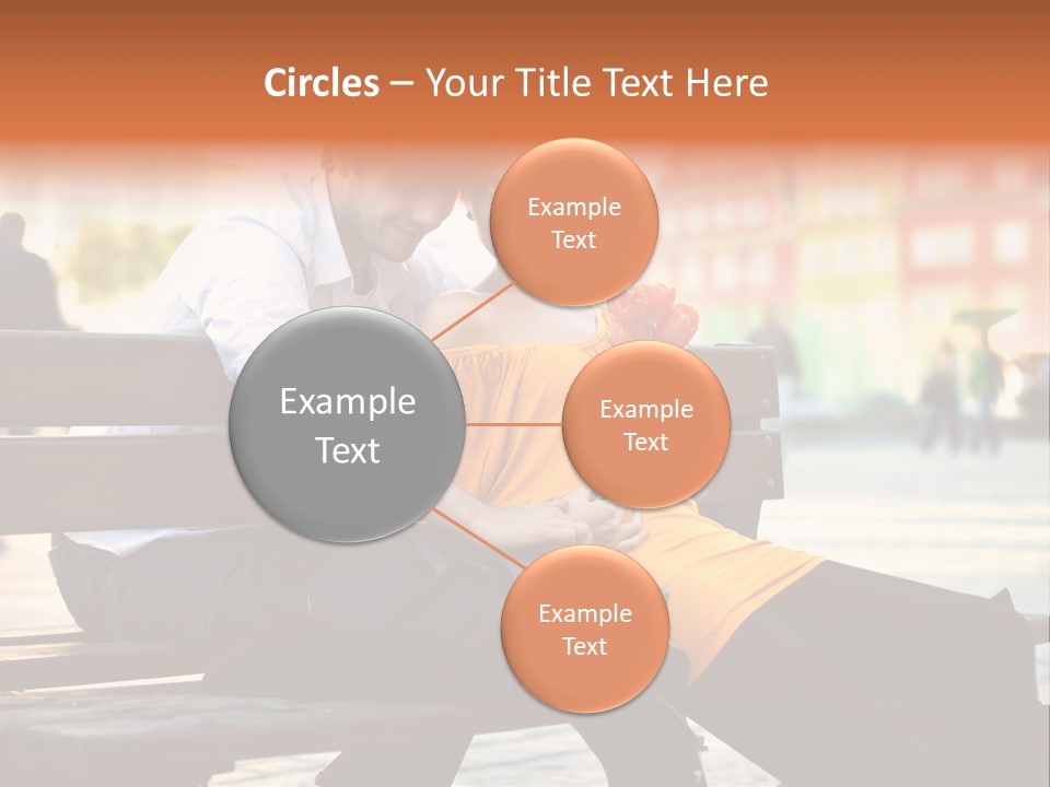 White Girlfriend Dating PowerPoint Template