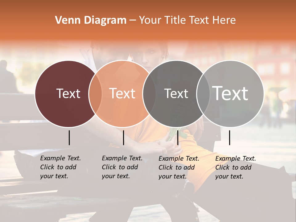 White Girlfriend Dating PowerPoint Template