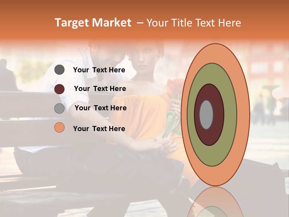 White Girlfriend Dating PowerPoint Template