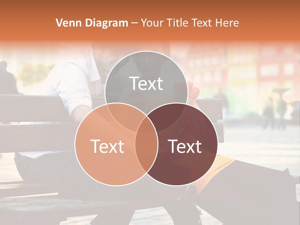 White Girlfriend Dating PowerPoint Template