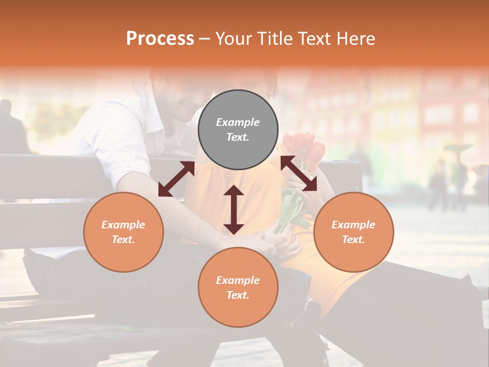 White Girlfriend Dating PowerPoint Template