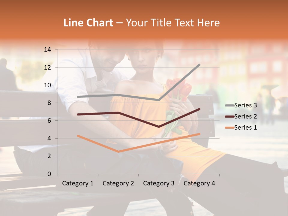 White Girlfriend Dating PowerPoint Template