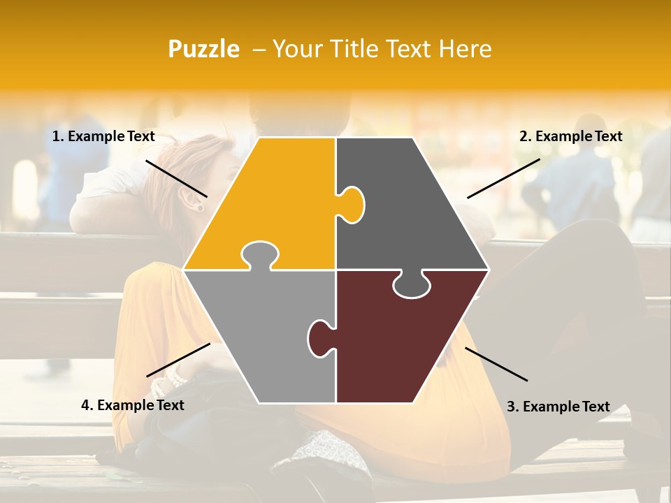 Flirt Date Flower PowerPoint Template