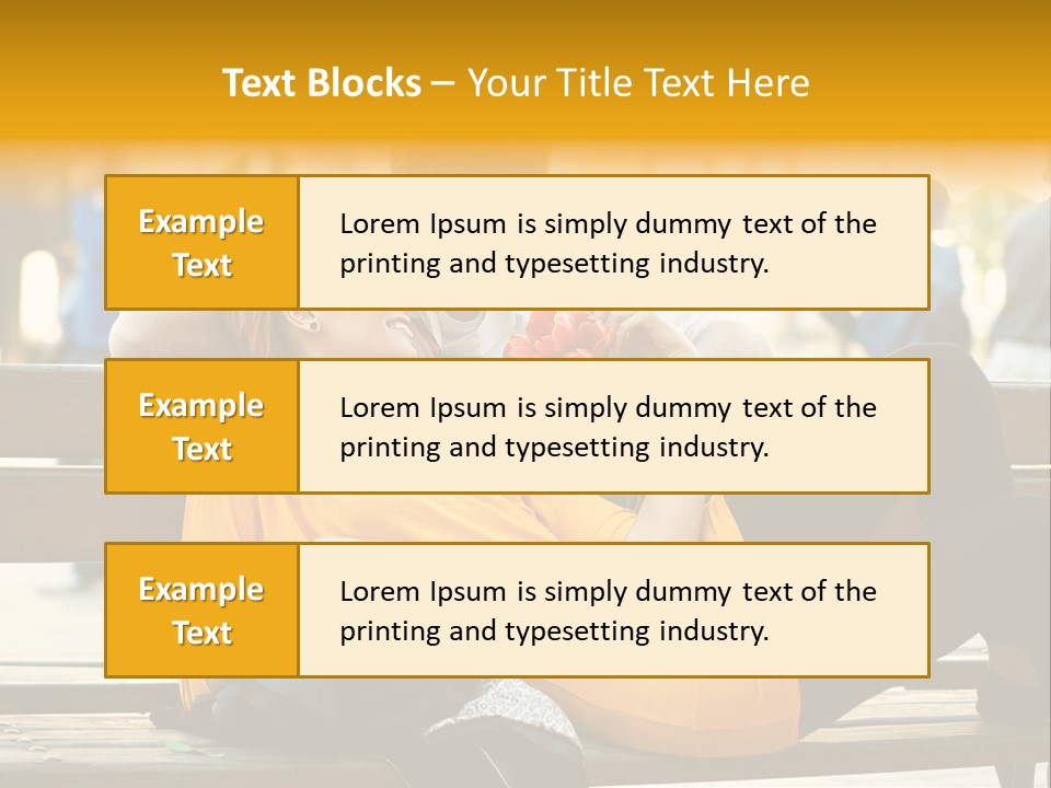 Flirt Date Flower PowerPoint Template