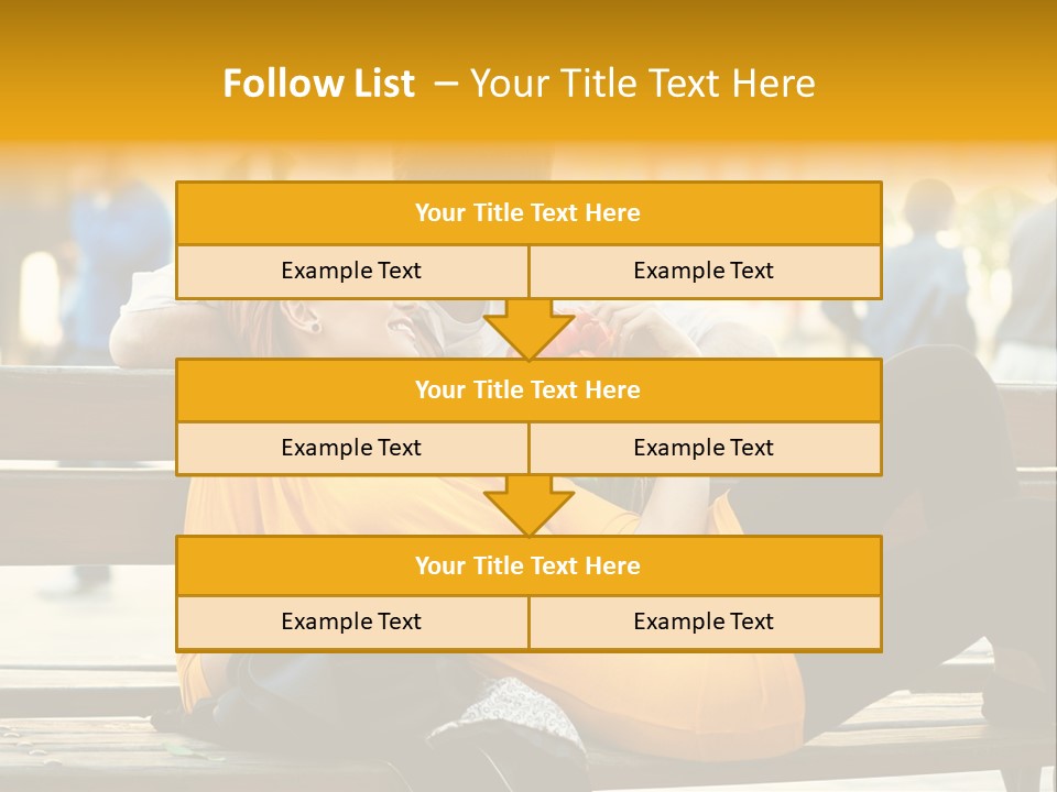 Flirt Date Flower PowerPoint Template