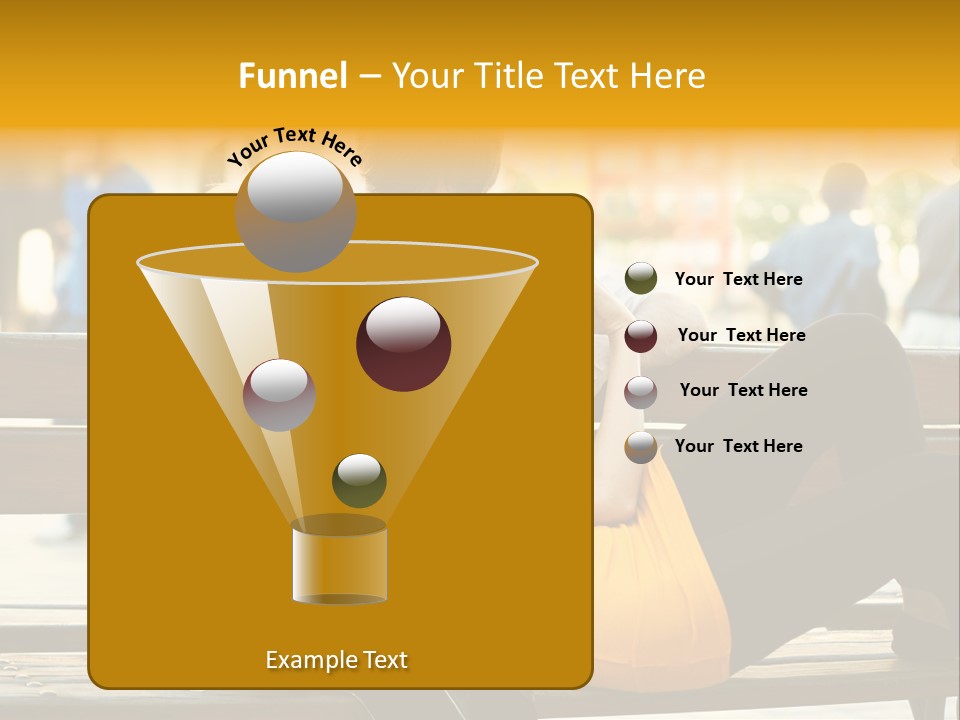 Flirt Date Flower PowerPoint Template