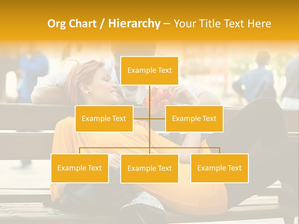 Flirt Date Flower PowerPoint Template
