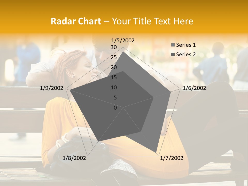 Flirt Date Flower PowerPoint Template