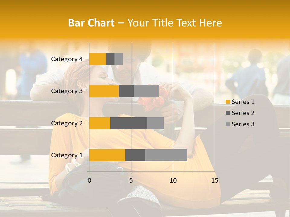 Flirt Date Flower PowerPoint Template