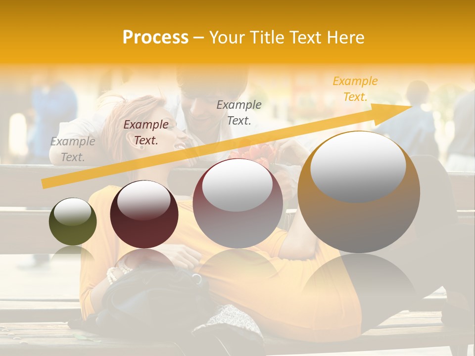 Flirt Date Flower PowerPoint Template