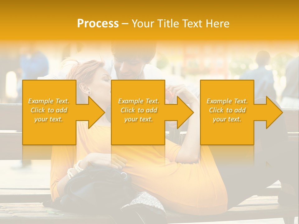 Flirt Date Flower PowerPoint Template