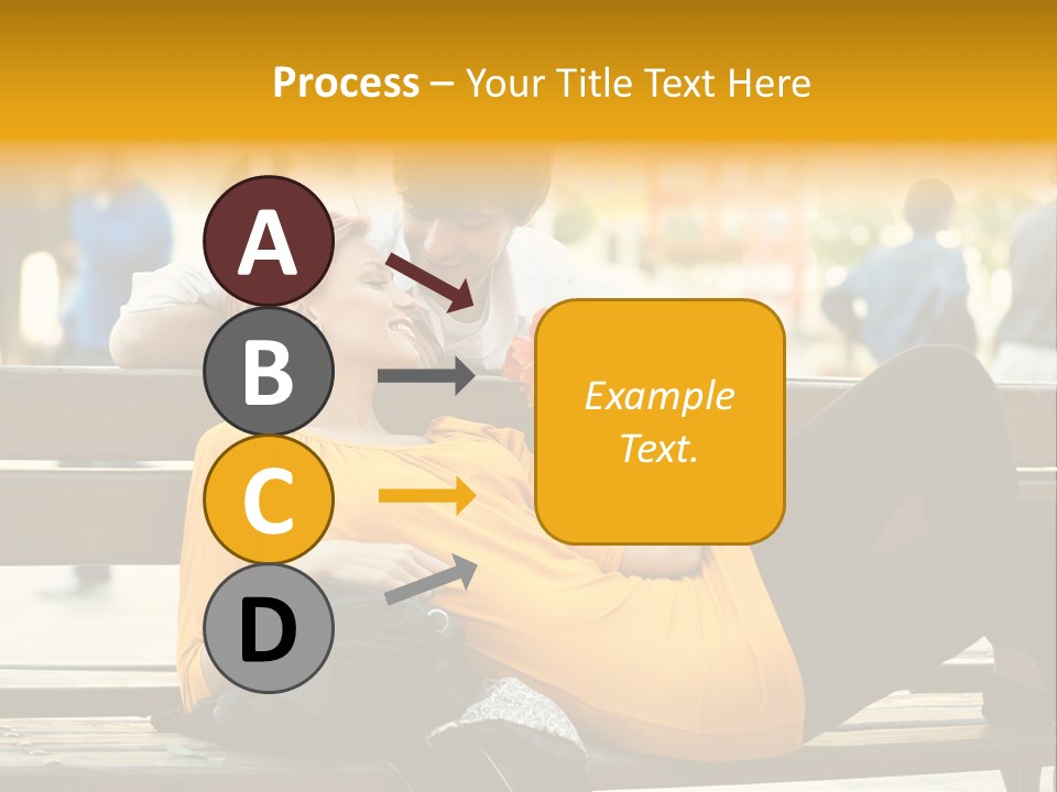 Flirt Date Flower PowerPoint Template