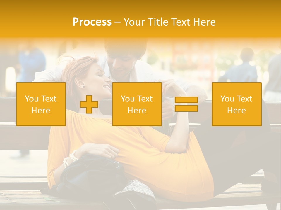 Flirt Date Flower PowerPoint Template