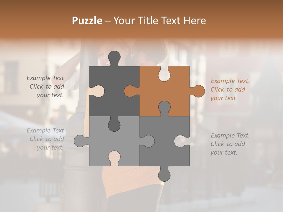 Hug Married Style PowerPoint Template