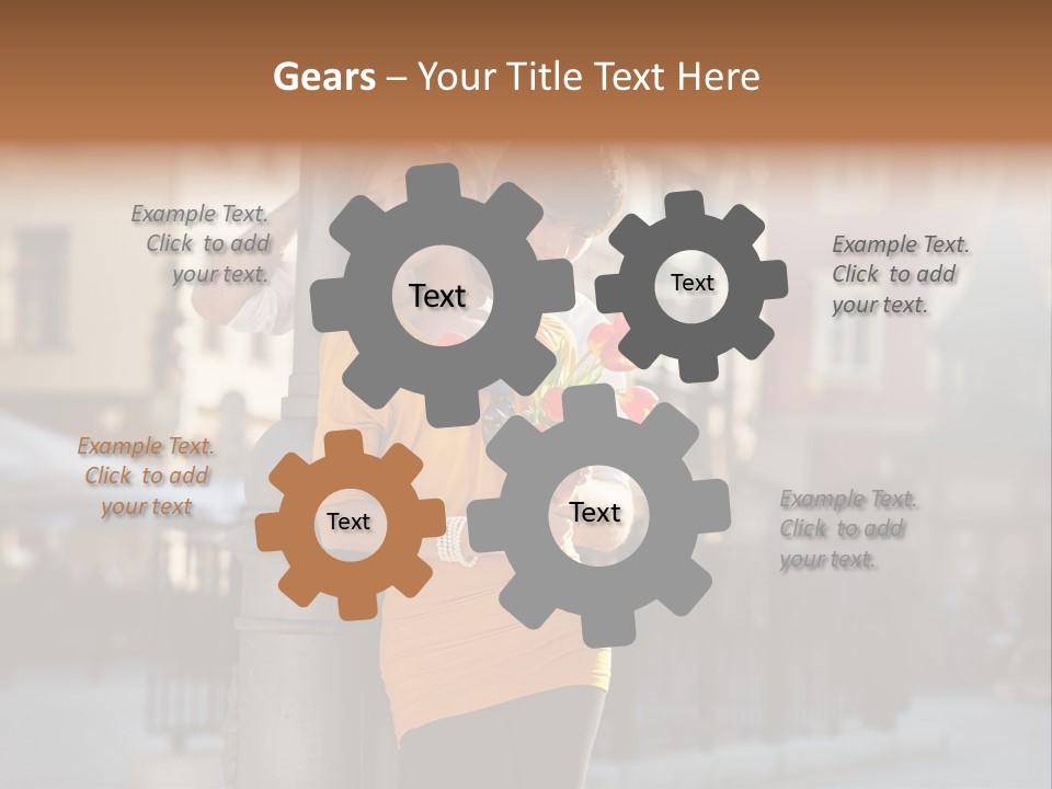 Hug Married Style PowerPoint Template