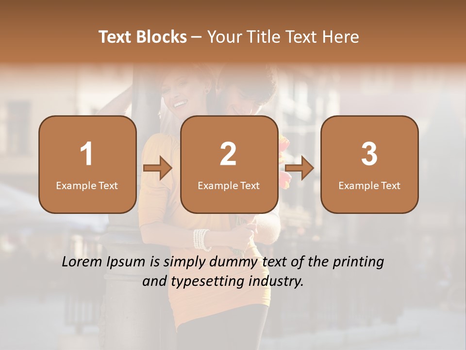 Hug Married Style PowerPoint Template