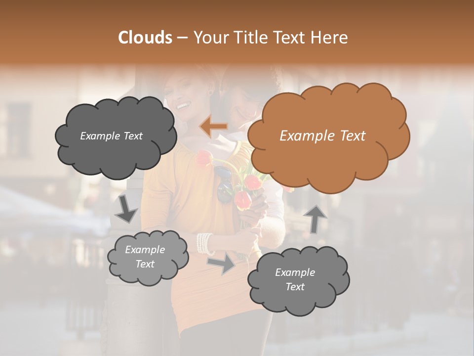 Hug Married Style PowerPoint Template