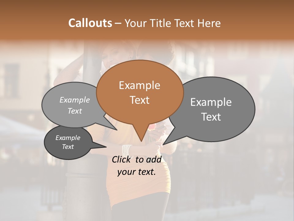 Hug Married Style PowerPoint Template