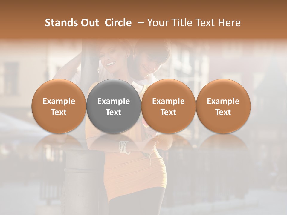 Hug Married Style PowerPoint Template