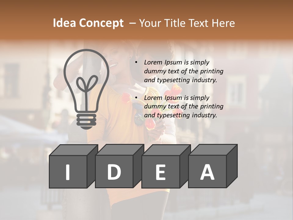 Hug Married Style PowerPoint Template