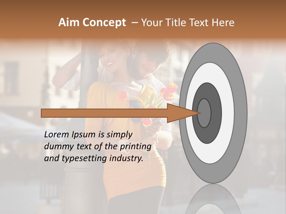 Hug Married Style PowerPoint Template